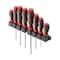 Intertool 8 pcs Screwdriver Set, Phillips & Slotted, Wall Mount Rack VT08-3438 - alternate 2